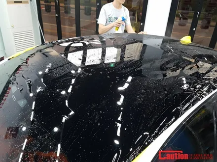일산 고양 삼송 BMW 루프스킨 전문점 [코션코리아 일산점] 신형BMW G30 520D 탑폴리에 루프스킨 시공후기~! / 고양시 덕양구 신원동