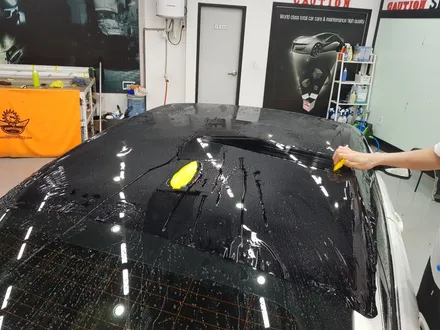 일산 고양 삼송 BMW 루프스킨전문점[코션코리아 일산점]BMW 420D 그란쿠페 탑폴리에 루프스킨 + 사이드미러랩핑 시공후기 / 고양시 덕양구 신원동