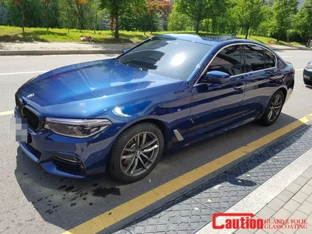 일산 고양 파주 라이트/테일램프 칼라필름전문점[코션코리아 일산점]BMW G30 520D 라이트 칼라필름(스모그필름) 시공후기 / 고양시 덕양구 신원동