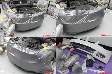 일산 덕양 고양 BMW 랩핑 전문점 [코션코리아 일산점] BMW120d 무광다크그레이 전체랩핑 시공후기 / 고양시 덕양구 신원동