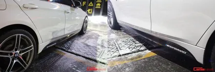 일산 고양 은평 BMW 루프스킨 전문점 [코션코리아 일산점] BMW320d 탑폴리에 루프스킨 시공후기 / 고양시 덕양구 신원동