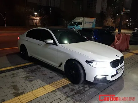 일산 고양 파주 BMW 랩핑전문점[코션코리아 일산점]BMW G30 520D 스플리터 카본블랙 랩핑 시공후기~! / 고양시 덕양구 신원동