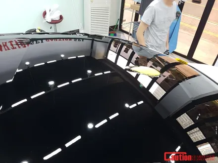 일산 고양 은평 BMW 루프스킨 전문점 [코션코리아 일산점] BMW F30 320D 탑폴리에 루프스킨 시공후기~! / 고양시 덕양구 신원동