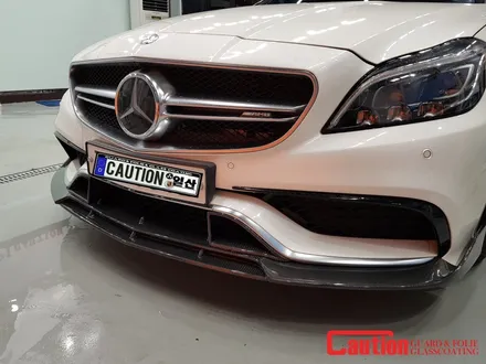 일산 고양 파주 벤츠 PPF전문점[코션코리아 일산점]벤츠CLS 63AMG 카본이즘 프론트립 리펠가드PPF 시공후기~! / 고양시 덕양구 신원동