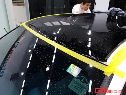 일산 고양 은평 BMW루프스킨 전문점 [코션코리아 일산점] BMW 328I 탑폴리에 루프스킨 시공후기~! / 고양시 덕양구 신원동