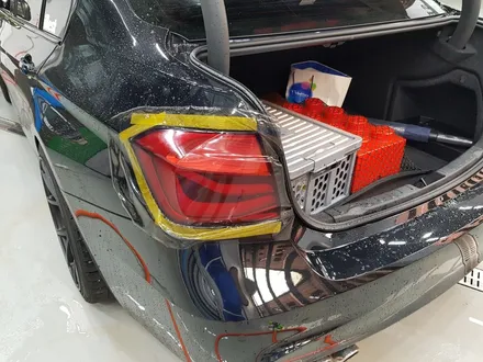 일산 고양 은평 라이트/테일램프 칼라필름전문점[코션코리아 일산점]BMW3(f30) 헤드라이트/테일램프 스모그필름 시공후기 / 고양시 덕양구 신원동