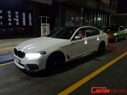 일산 고양 파주 BMW 랩핑전문점[코션코리아 일산점]BMW G30 520D 스플리터 카본블랙 랩핑 시공후기~! / 고양시 덕양구 신원동