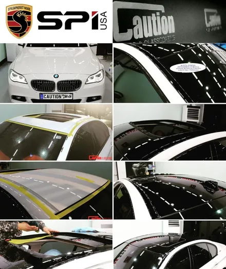 일산 고양덕양 BMW 루프스킨 전문점 [코션코리아 일산점] BMW520d 탑폴리에 루프스킨 시공후기 / 고양시 덕양구 신원동