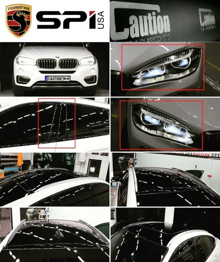 일산 고양 덕양 Bmw 루프스킨 전문점 [코션코리아 일산점] BMW X6 탑폴리에 루프스킨, 생활보호필름 PPF  시공후기 / 고양시 덕양구 신원동