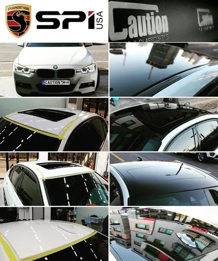 일산 고양 은평 BMW 루프스킨 전문점 [코션코리아 일산점] BMW320d  탑폴리에 루프스킨 시공후기 / 고양시 덕양구 신원동