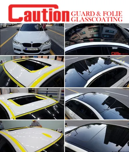 일산 고양 은평 BMW 루프스킨 전문점 [코션코리아 일산점] BMW F30 320D 탑폴리에 루프스킨 시공후기~! / 고양시 덕양구 신원동
