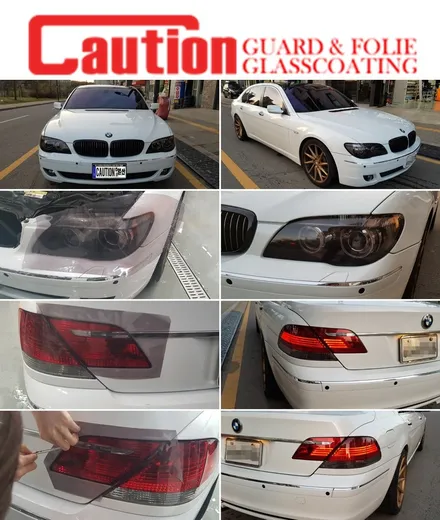 일산 고양 은평 BMW 랩핑전문점[코션코리아 일산점]BMW 7시리즈 라이트/테일램프 칼라필름(스모그필름) 시공후기 / 고양시 덕양구 신원동
