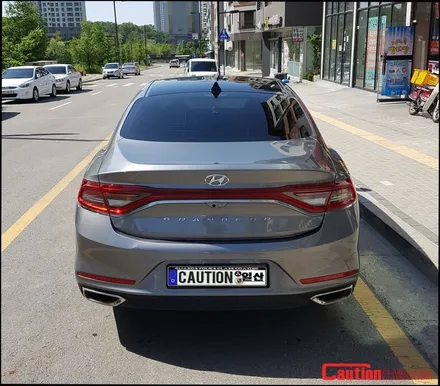 일산 고양 은평 그랜져 루프스킨 전문점 [코션코리아 일산점] 그랜져IG 탑폴리에 루프스킨 / 고양시 덕양구 신원동