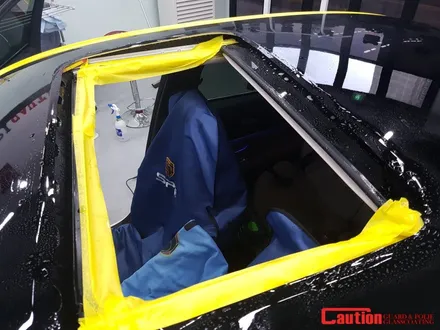 은평 고양 일산 벤츠 루프스킨 전문점 [코션코리아 일산점] BENZ E300 탑폴리에 루프스킨 시공후기~! / 고양시 덕양구 신원동