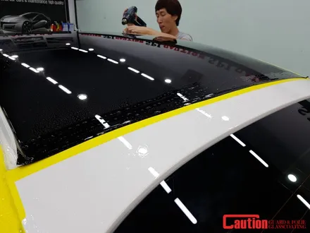 일산 고양 은평 벤츠루프스킨 전문점 [코션코리아 일산점] 벤츠glc 220d 탑폴리에 루프스킨 시공후기~! / 고양시 덕양구 신원동