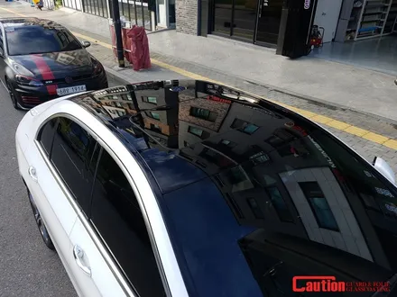 은평 고양 일산 벤츠 루프스킨 전문점 [코션코리아 일산점] BENZ E300 탑폴리에 루프스킨 시공후기~! / 고양시 덕양구 신원동
