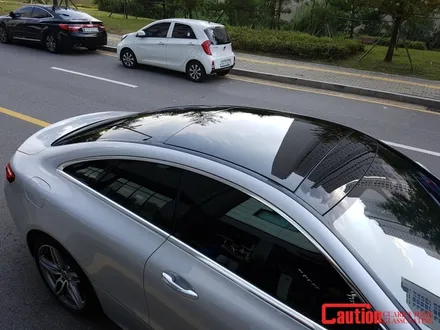 일산 고양 은평 벤츠루프스킨 전문점 [코션코리아 일산점] 벤츠e220d 쿠페 탑폴리에 루프스킨 시공후기~! / 고양시 덕양구 신원동