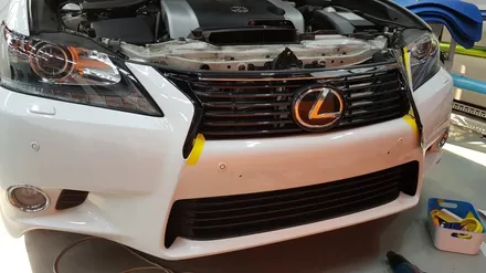 일산 고양 파주 렉서스 루프스킨전문점 [코션코리아 일산점]렉서스 GS350 탑폴리에 루프스킨,포인트랩핑 시공후기~! / 고양시 덕양구 신원동