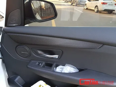 일산 고양 파주 BMW 랩핑전문점[코션코리아 일산점]BMW 2시리즈 액티브 투어러 카본실내립핑 + 사이드스텝 시공후기~! / 고양시 덕양구 신원동