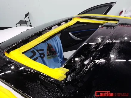 일산 고양 은평 BMW 루프스킨 전문점 [코션코리아 일산점] BMW F30 320D 탑폴리에 루프스킨 시공후기~! / 고양시 덕양구 신원동