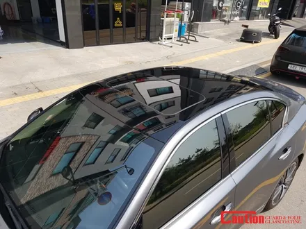 일산 닛산 루프스킨 전문점 [코션코리아 일산점]에서 인피니티q50 탑폴리에루프스킨 시공후기~! / 고양시 덕양구 신원동