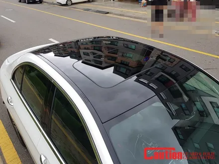 일산 고양 마포 벤츠 루프스킨전문점[코션코리아 일산점]벤츠e300 탑폴리에 루프스킨 시공후기 / 고양시 덕양구 신원동