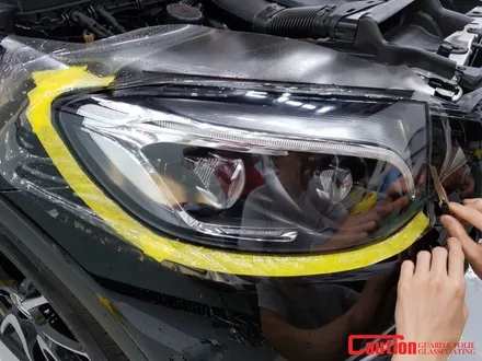 일산 고양 은평 벤츠 PPF전문점 [코션코리아 일산점] 벤츠GLC 43AMG 본넷 앞범퍼 PPF + 생활보호PPF 시공후기~! / 고양시 덕양구 신원동