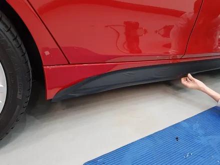 일산 고양 마포 BMW 루프스킨 전문점[코션코리아 일산점]BMW F30 330I 선셋 오렌지 탑폴리에 루프스킨 + M퍼포먼스사이드데칼 시고후기 / 고양시 덕양구 신원동
