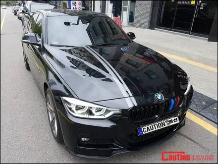 일산 고양 덕양 랩핑전문점 [코션코리아 일산점] BMW 320D M팩 바이퍼데칼 및 이지립 장착후기~! / 고양시 덕양구 신원동