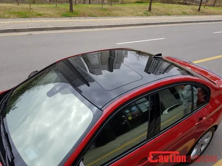 일산 고양 마포 BMW 루프스킨 전문점[코션코리아 일산점]BMW F30 330I 선셋 오렌지 탑폴리에 루프스킨 + M퍼포먼스사이드데칼 시고후기 / 고양시 덕양구 신원동