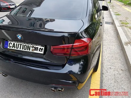 일산 고양 은평 라이트/테일램프 칼라필름전문점[코션코리아 일산점]BMW3(f30) 헤드라이트/테일램프 스모그필름 시공후기 / 고양시 덕양구 신원동