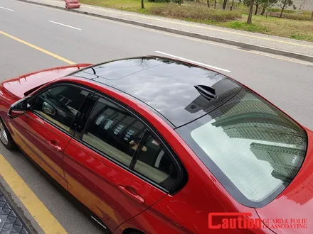 일산 고양 마포 BMW 루프스킨 전문점[코션코리아 일산점]BMW F30 330I 선셋 오렌지 탑폴리에 루프스킨 + M퍼포먼스사이드데칼 시고후기 / 고양시 덕양구 신원동