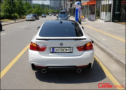 일산 고양 덕양 BMW 루프스킨 전문점 [코션코리아 일산점] BMW435D 탑폴리에 루프스킨 시공후기~! / 고양시 덕양구 신원동