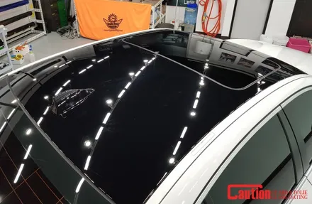 일산 고양 덕양 BMW 루프스킨전문점 [코션코리아 일산점] BMW 528i 탑폴리에 루프스킨 시공후기~! / 고양시 덕양구 신원동