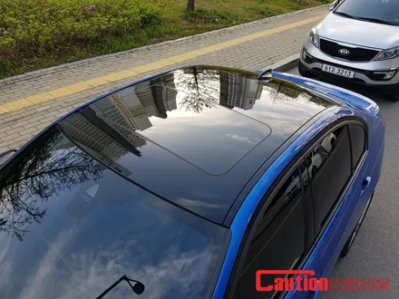 일산 고양 파주 BMW루프스킨 전문점[코션코리아 일산점]BMW F30 330I 에스토릴블루 탑폴리에 루프스킨 + 스플리터랩핑 시공후기 / 고양시 덕양구 신원동