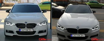 일산 은평 마포 BMW 랩핑 전문점 [코션코리아 일산점] BMW520d 탑폴리에 루프스킨시공 & 사이드 데칼 시공완료! / 고양시 덕양구 신원동
