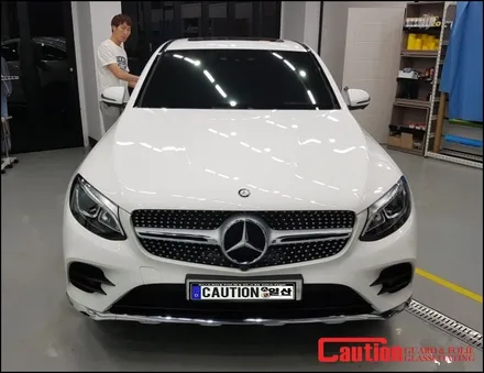 일산 벤츠 PPF전문점 [코션코리아 일산점] 벤츠GLC220D 생활보호패키지PPF + 본넷PPF 시공후기~! / 고양시 덕양구 신원동