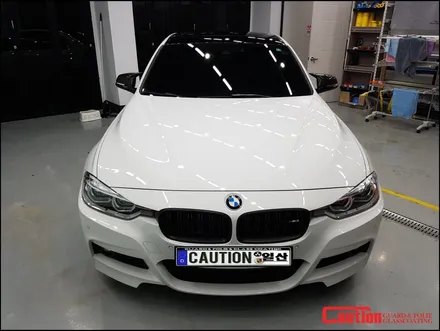 일산 고양 은평 BMW루프스킨 전문점 [코션코리아 일산점] BMW 328I 탑폴리에 루프스킨 시공후기~! / 고양시 덕양구 신원동