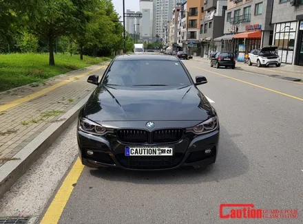일산 고양 은평 라이트/테일램프 칼라필름전문점[코션코리아 일산점]BMW3(f30) 헤드라이트/테일램프 스모그필름 시공후기 / 고양시 덕양구 신원동