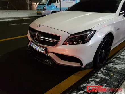 일산 고양 파주 벤츠 PPF전문점[코션코리아 일산점]벤츠CLS 63AMG 카본이즘 프론트립 리펠가드PPF 시공후기~! / 고양시 덕양구 신원동