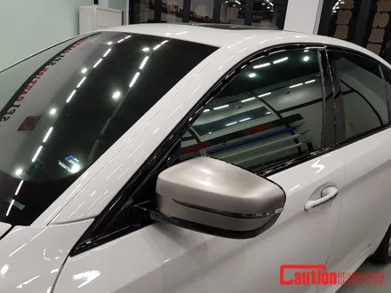 일산 고양 파주 BMW 랩핑전문점[코션일산점]BMW G30 5시리즈 윈도우크롬몰딩 탑폴리에 랩핑 시공후기 / 고양시 덕양구 신원동