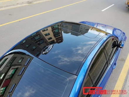일산 고양 파주 BMW루프스킨 전문점[코션코리아 일산점]BMW F30 330I 에스토릴블루 탑폴리에 루프스킨 + 스플리터랩핑 시공후기 / 고양시 덕양구 신원동