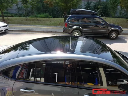 일산 고양 은평 벤츠 루프스킨 전문점 [코션코리아 일산점] 벤츠glc 43 amg 탑폴리에 루프스킨 시공후기~! / 고양시 덕양구 신원동