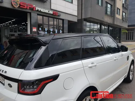 일산 고양 덕양 레인지로버 루프스킨전문점[코션코리아 일산점]레인지로버 스포츠 탑폴리에 루프스킨 + 사이드미러 랩핑 시공후기 / 고양시 덕양구 신원동
