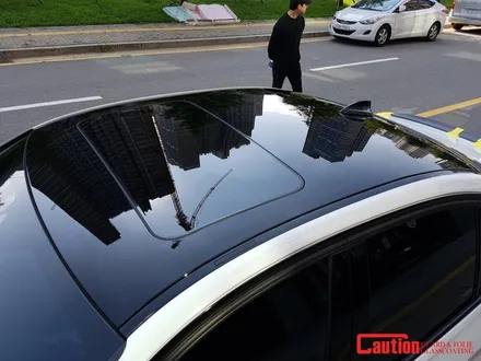 일산 고양 은평 BMW 루프스킨 전문점 [코션코리아 일산점] BMW F30 320D 탑폴리에 루프스킨 시공후기~! / 고양시 덕양구 신원동