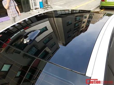 마포 고양 일산 BMW 루프스킨 전문점 [코션코리아 일산점] 신형BMW G30 530I 탑폴리에 루프스킨 시공후기~! / 고양시 덕양구 신원동