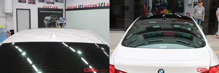 일산 은평 마포 BMW 루프스킨 전문점 [코션코리아 일산점] BMW520d 탑폴리에 루프스킨 시공후기 / 고양시 덕양구 신원동