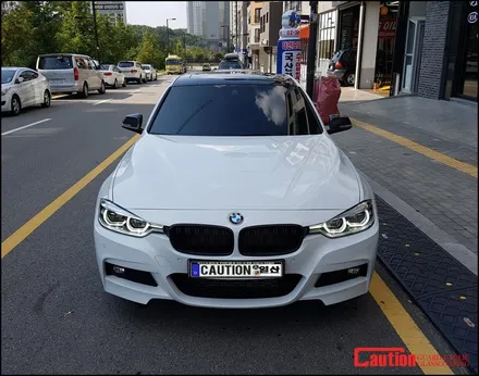 일산 고양 은평 BMW 루프스킨 전문점 [코션코리아 일산점] BMW F30 320D 탑폴리에 루프스킨 시공후기~! / 고양시 덕양구 신원동