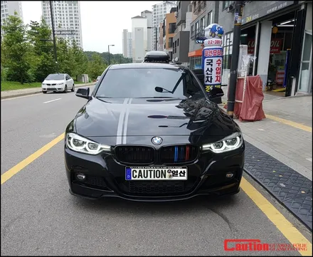 일산 고양 덕양 랩핑전문점 [코션코리아 일산점] BMW 320D M팩 바이퍼데칼 및 이지립 장착후기~! / 고양시 덕양구 신원동