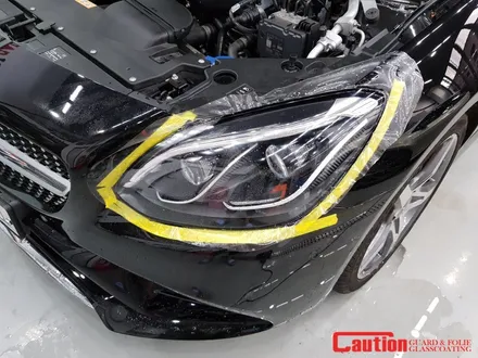일산 고양 파주 벤츠PPF전문점 [코션코리아 일산점] 벤츠SLC200 생활보호패키지PPF + 앞범퍼1/3 PPF 시공후기~! / 고양시 덕양구 신원동